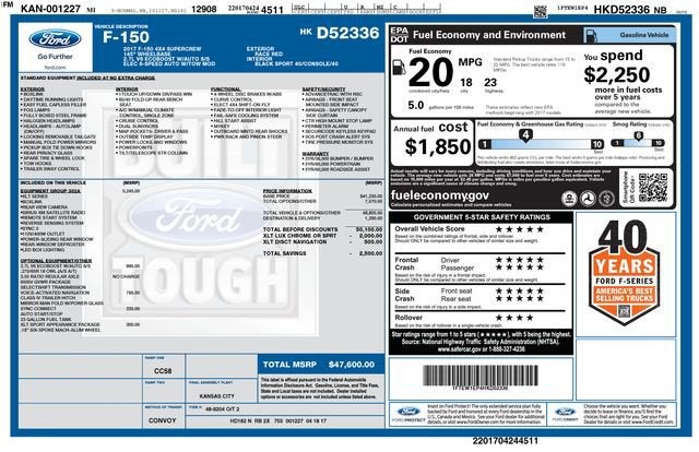 2017 Ford F-150 XL