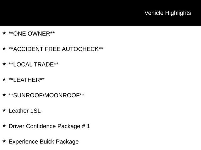 2015 Buick LaCrosse Leather