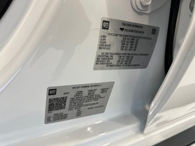 2025 Chevrolet Silverado 2500 HD LT