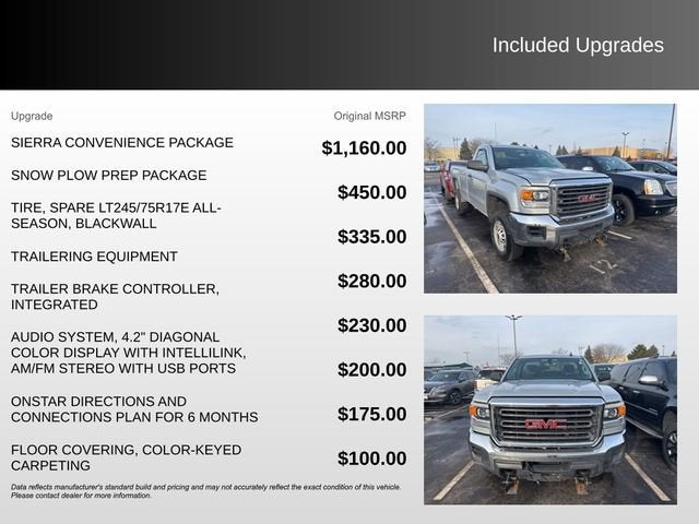 2015 GMC Sierra 2500 HD NA