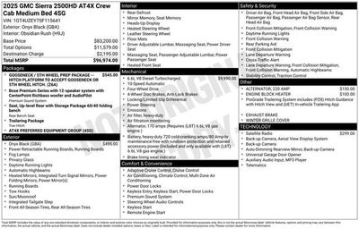 2025 GMC Sierra 2500 HD AT4X
