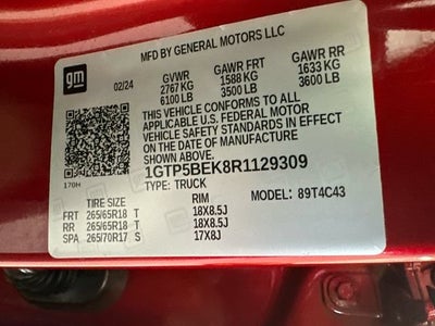 2024 GMC Canyon Elevation