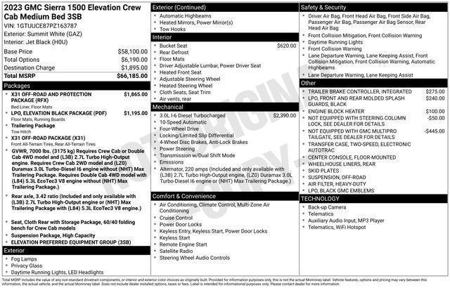 2023 GMC Sierra 1500 Elevation