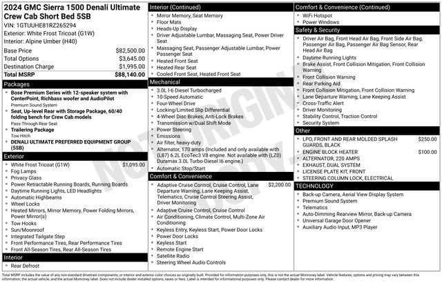 2024 GMC Sierra 1500 Denali Ultimate