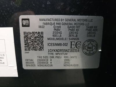 2022 Cadillac XT5 Premium Luxury