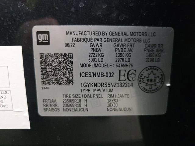 2022 Cadillac XT5 Premium Luxury