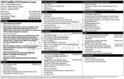 2022 Cadillac XT5 Premium Luxury