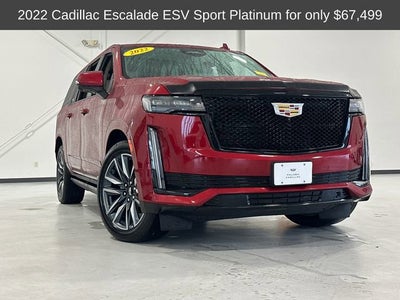 2022 Cadillac Escalade ESV Sport Platinum