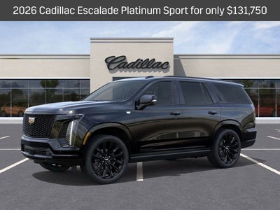 2026 Cadillac Escalade Platinum Sport