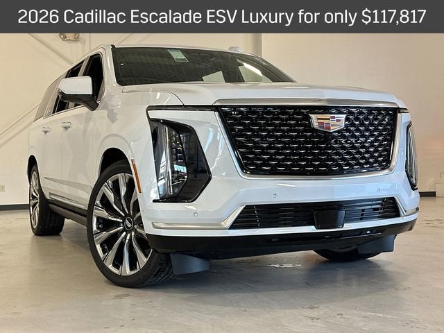 2026 Cadillac Escalade ESV Luxury