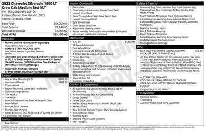 2023 Chevrolet Silverado 1500 LT