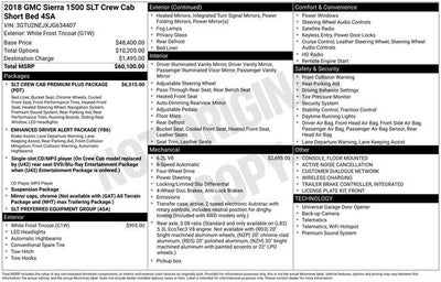 2018 GMC Sierra 1500 SLT