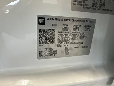 2025 GMC Sierra 1500 AT4