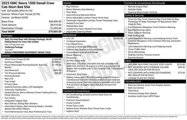 2023 GMC Sierra 1500 Denali
