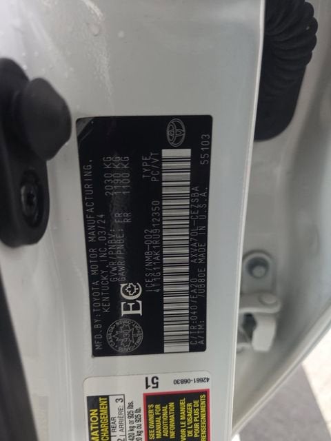 2024 Toyota Camry SE