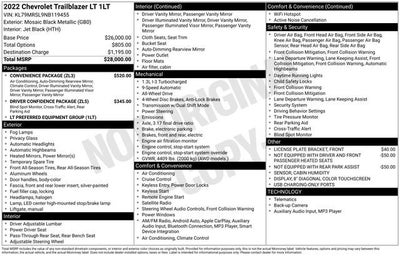 2022 Chevrolet Trailblazer LT