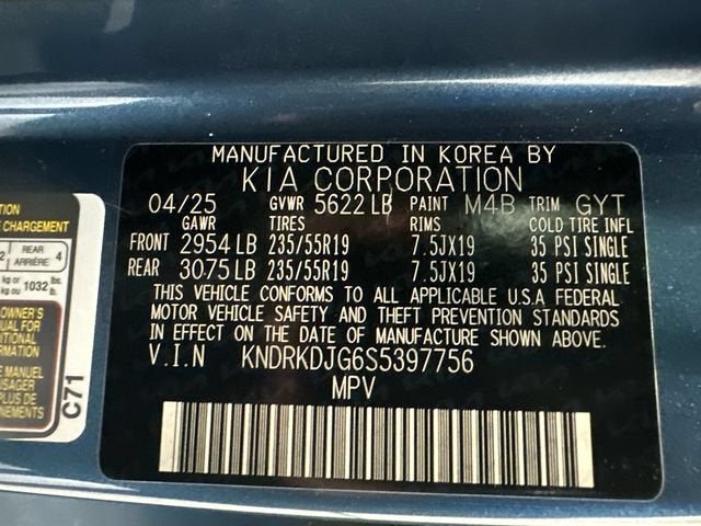 2025 Kia Sorento Hybrid SX Prestige