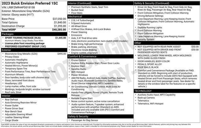 2023 Buick Envision Preferred